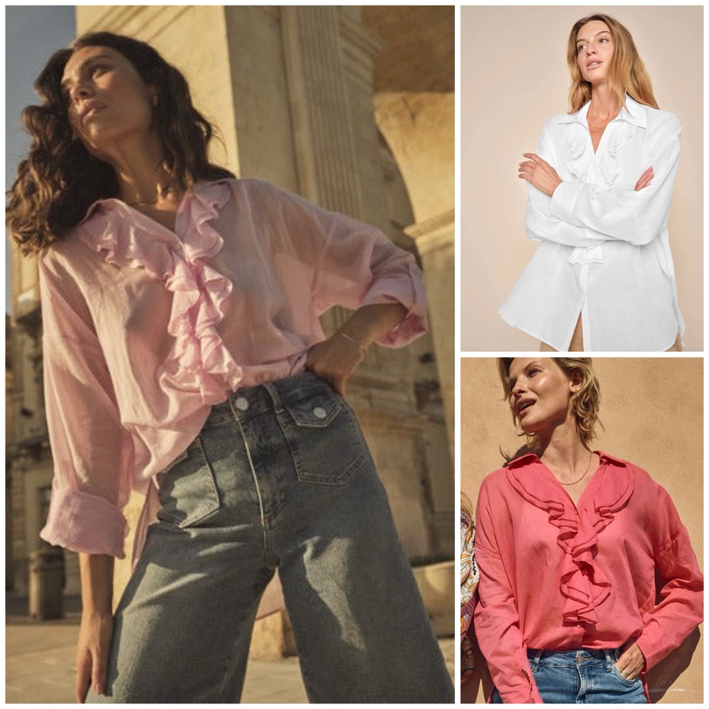 Mos Mosh ~ Jelena Voile Shirt